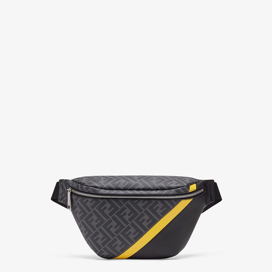 Fendi_Brown fabric belt bag