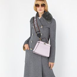 Fendi_그레이 셀러리아 가죽 백 thumbnail
