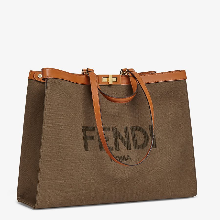 Fendi_그린 캔버스 쇼퍼 thumbnail