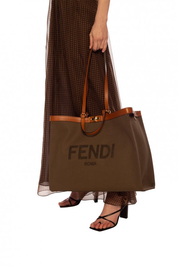 Fendi_그린 캔버스 쇼퍼 thumbnail