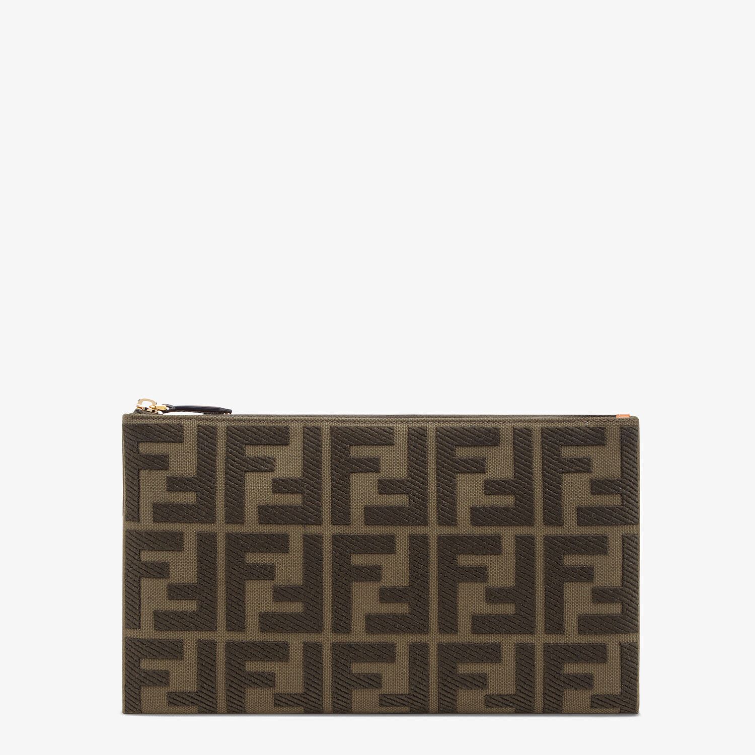 Fendi_그린 캔버스 파우치