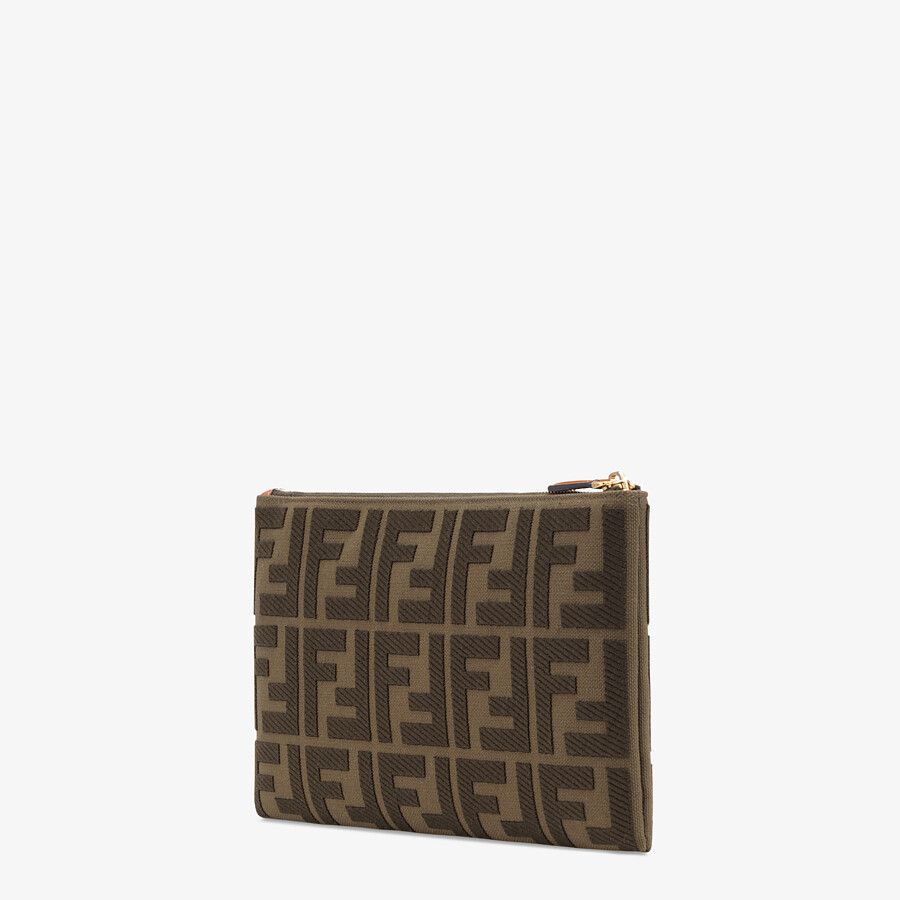 Fendi_그린 캔버스 파우치