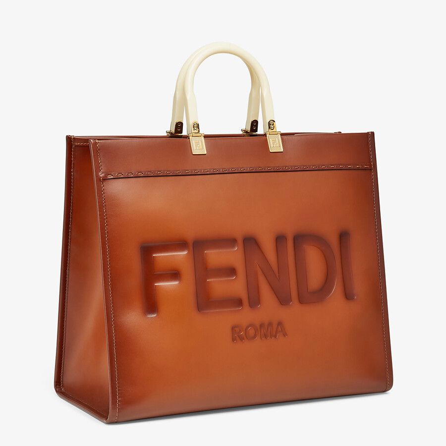 Fendi_내추럴 컬러 가죽 쇼퍼