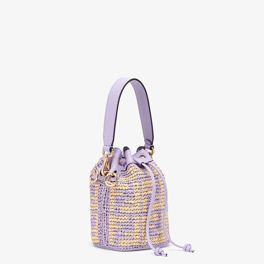 Fendi_라일락 라피아 미니백 thumbnail