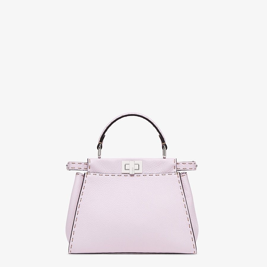 Fendi_라일락 셀러리아 가죽 백