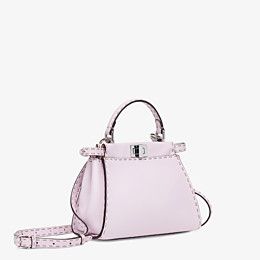 Fendi_라일락 셀러리아 가죽 백