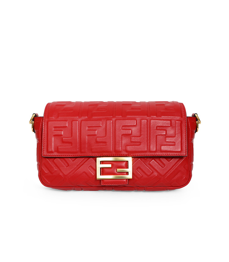 Fendi_레드 가죽 백 thumbnail
