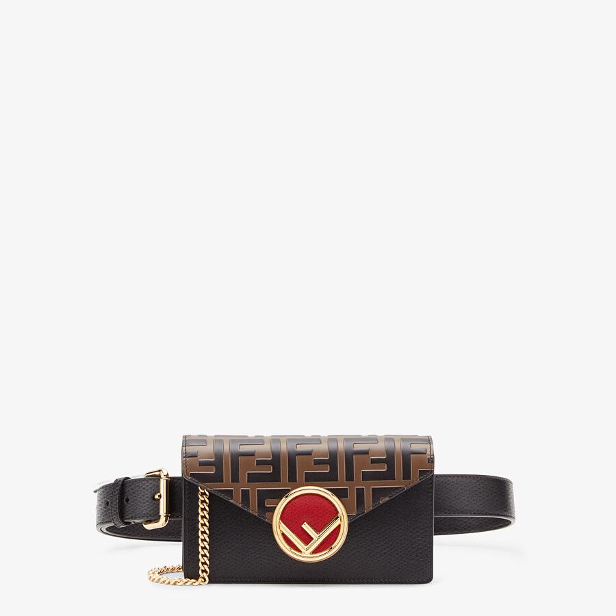 Fendi_멀티 컬러의 가죽 벨트 백