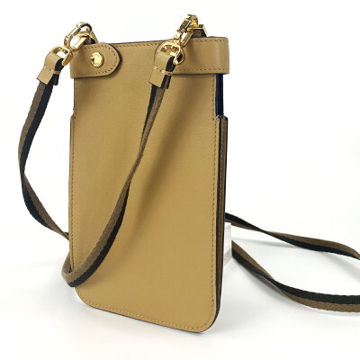 Fendi_베이지 가죽 파우치 thumbnail