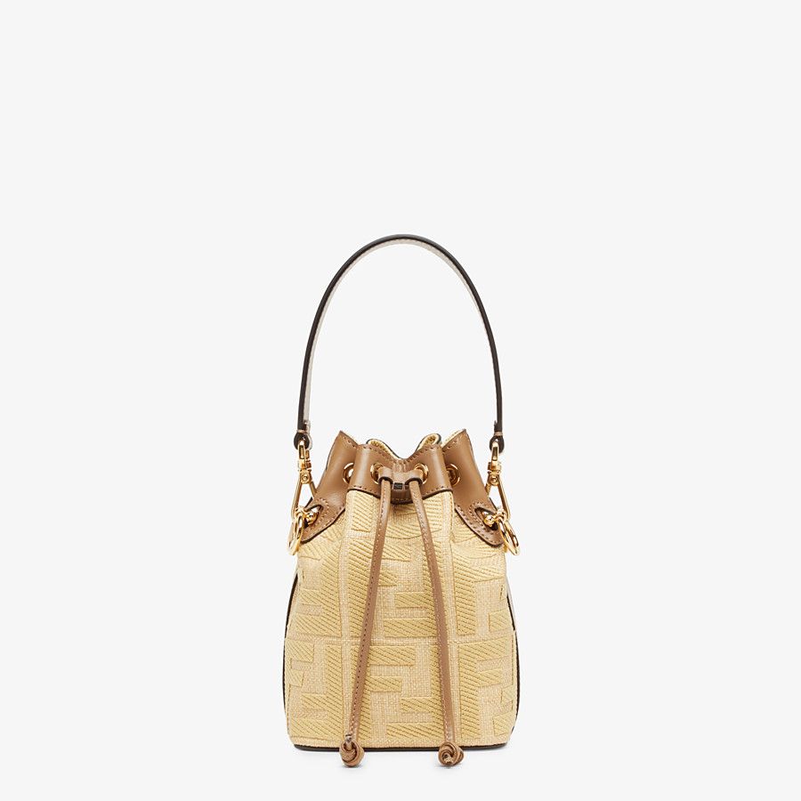 Fendi_베이지 라피아 미니 가방