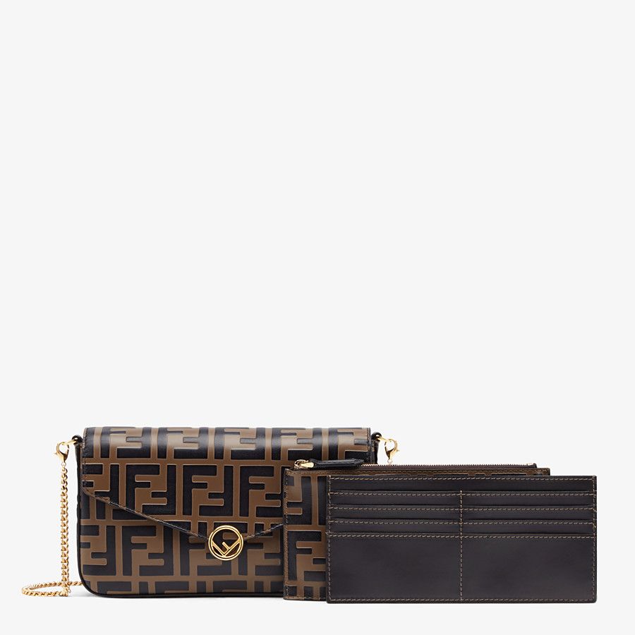 Fendi_브라운 가죽 미니백 thumbnail