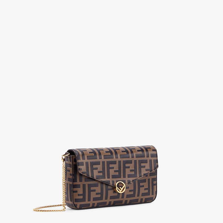 Fendi_브라운 가죽 미니백 thumbnail