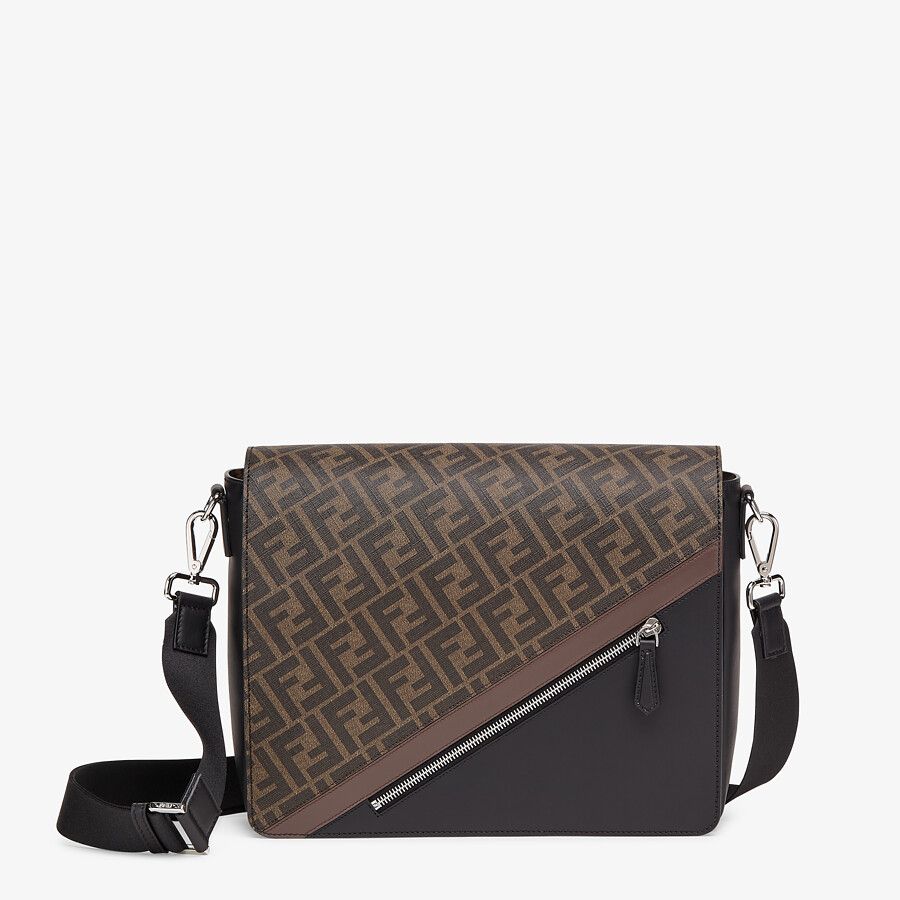 Fendi_브라운 가죽 백 thumbnail