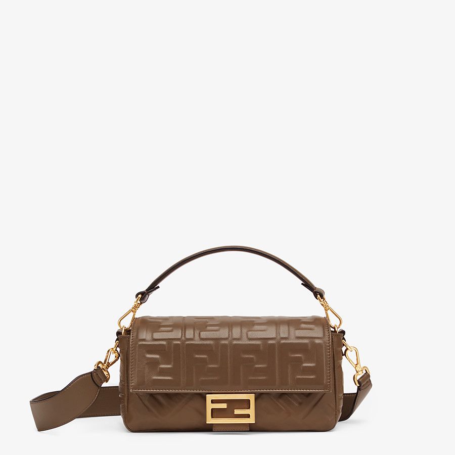 Fendi_브라운 컬러 나파 가죽 가방