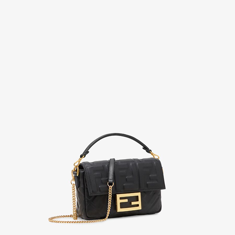 Fendi_블랙 가죽 백