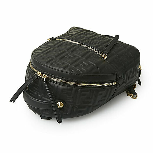 Fendi_블랙 가죽 백팩