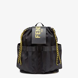 Fendi_블랙 나일론 백팩