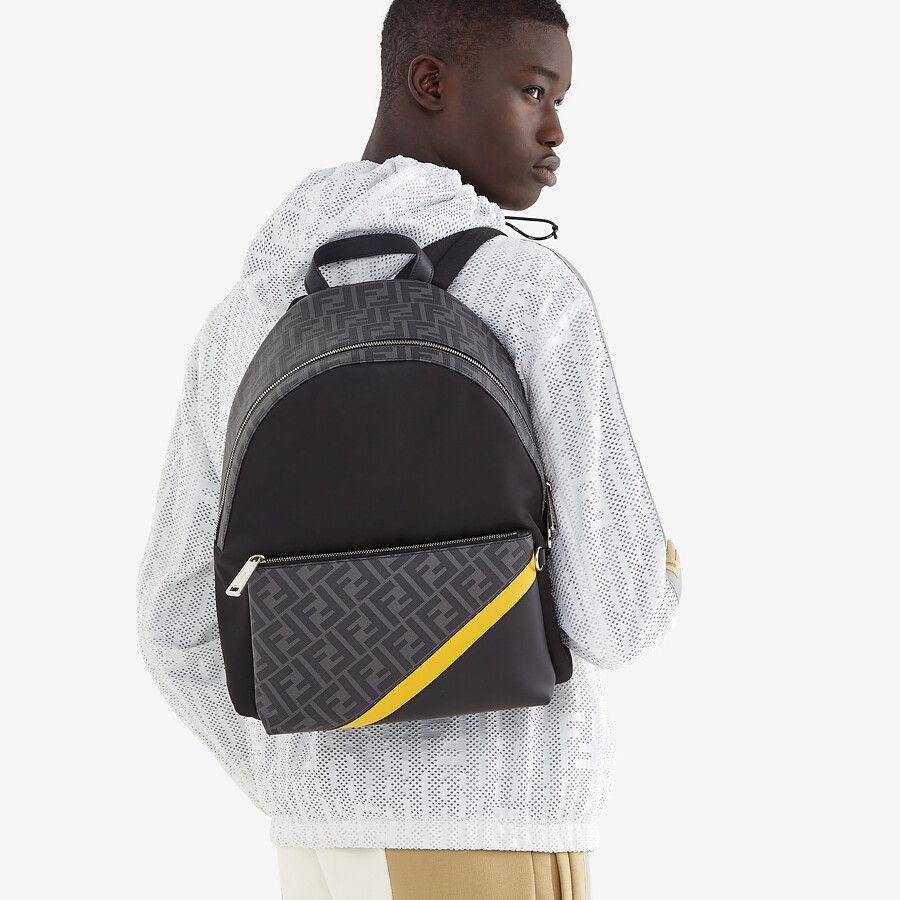 Fendi_블랙 나일론 백팩