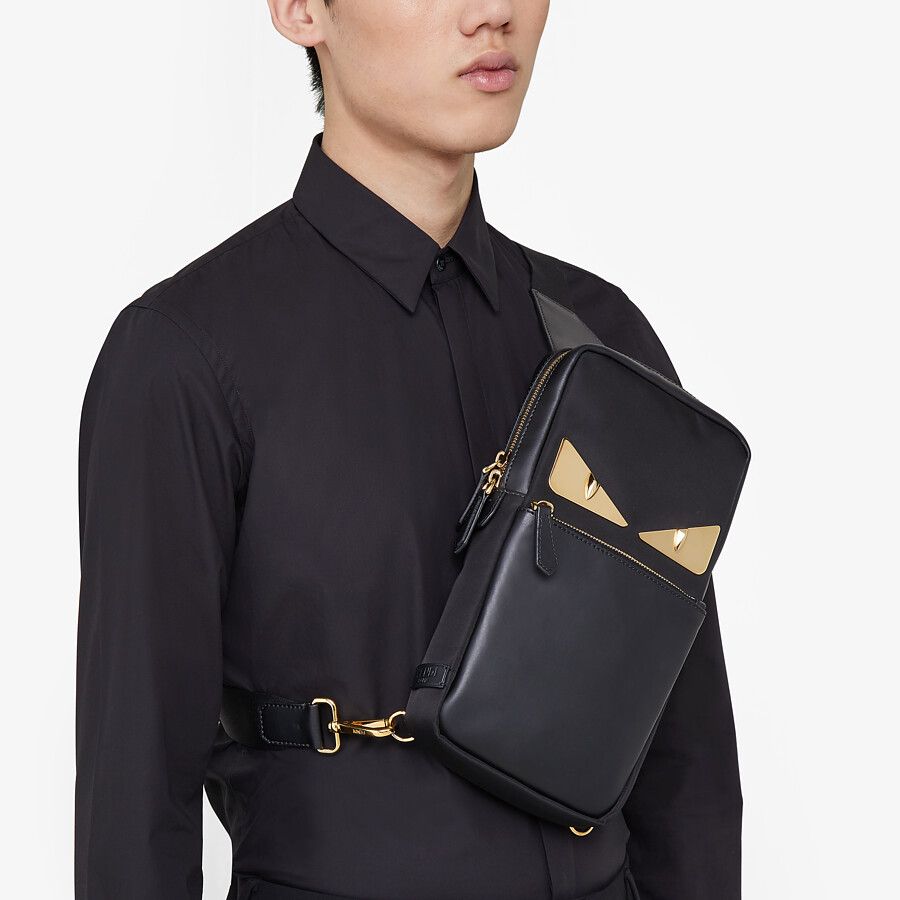 Fendi_블랙 나일론 원숄더 백팩 thumbnail