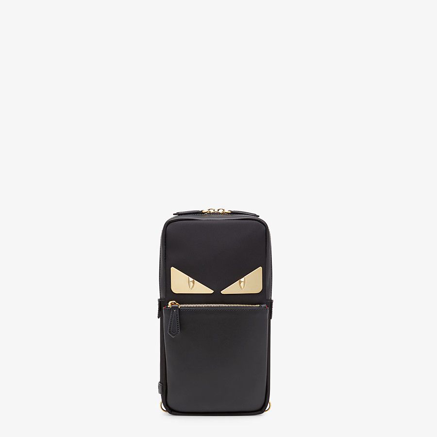 Fendi_블랙 나일론 원숄더 백팩