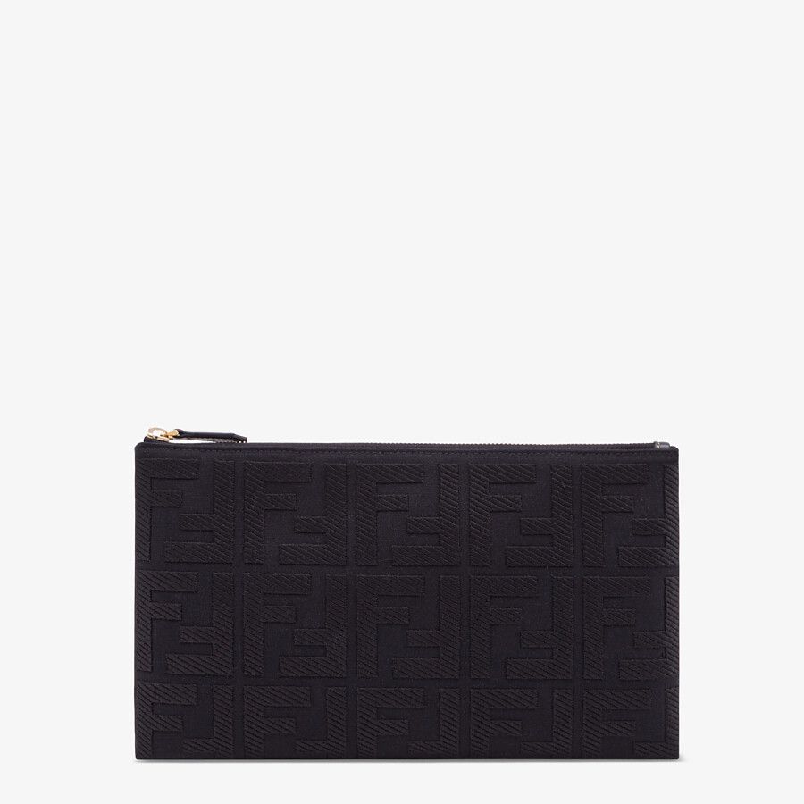 Fendi_블랙 캔버스 파우치