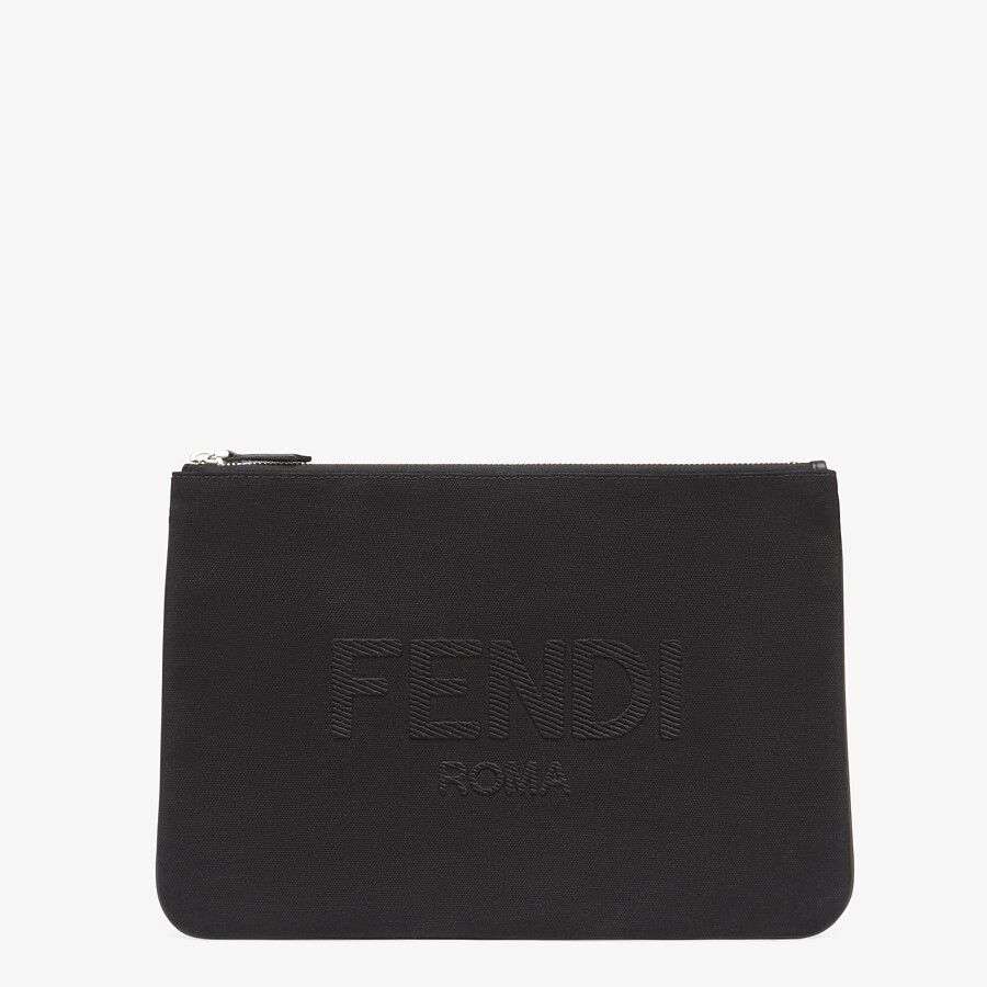 Fendi_블랙 캔버스 파우치 thumbnail