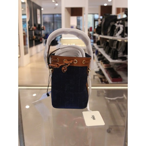 Fendi_블루 데님 미니 백 thumbnail
