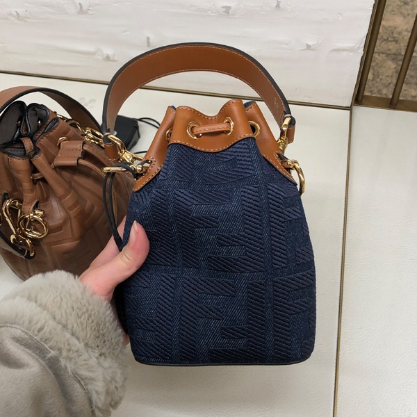 Fendi_블루 데님 미니 백 thumbnail