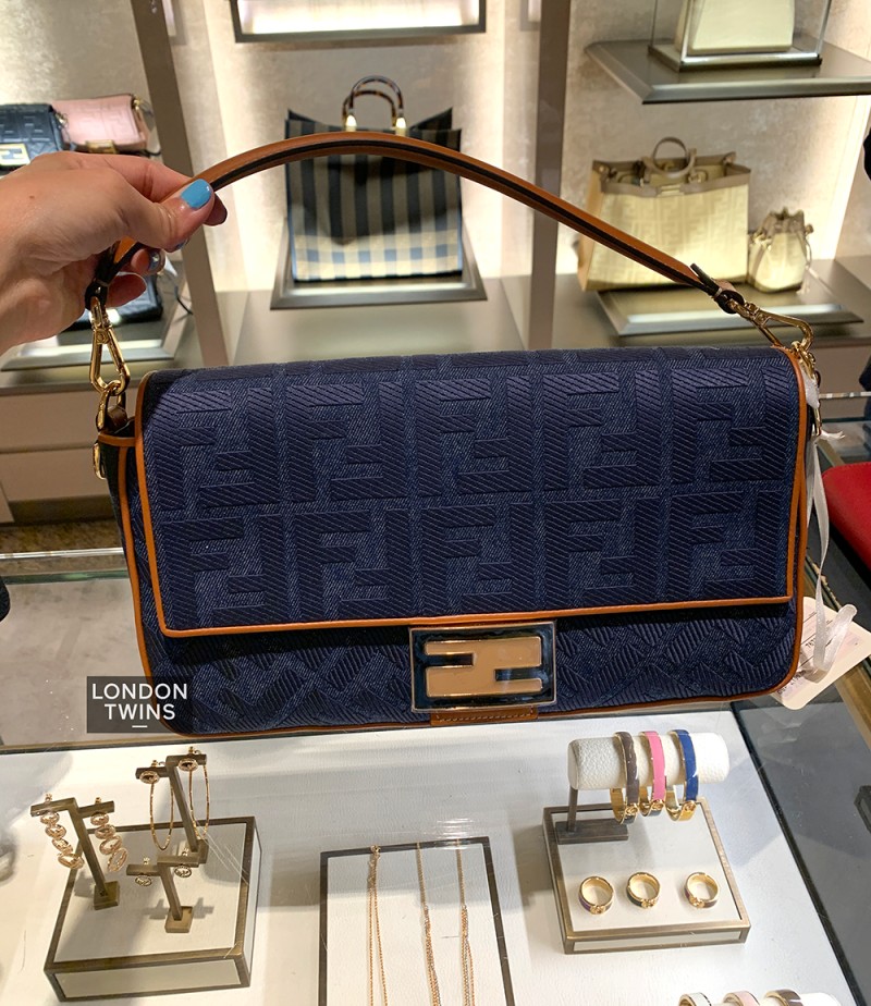 Fendi_블루 데님 백
