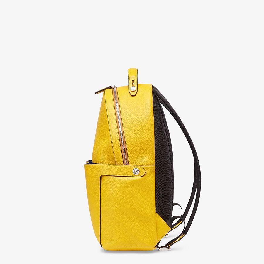 Fendi_옐로우 가죽 백팩