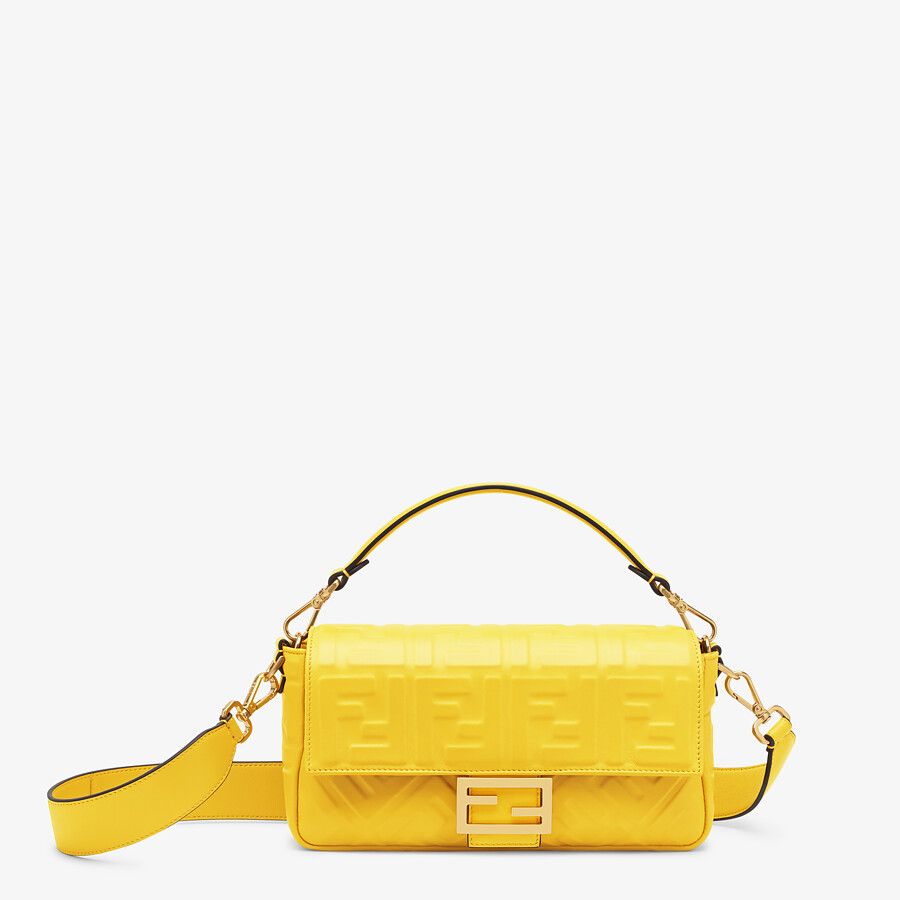 Fendi_옐로우 나파 가죽 백