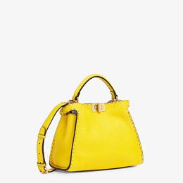 Fendi_옐로우 셀러리아 가죽 백