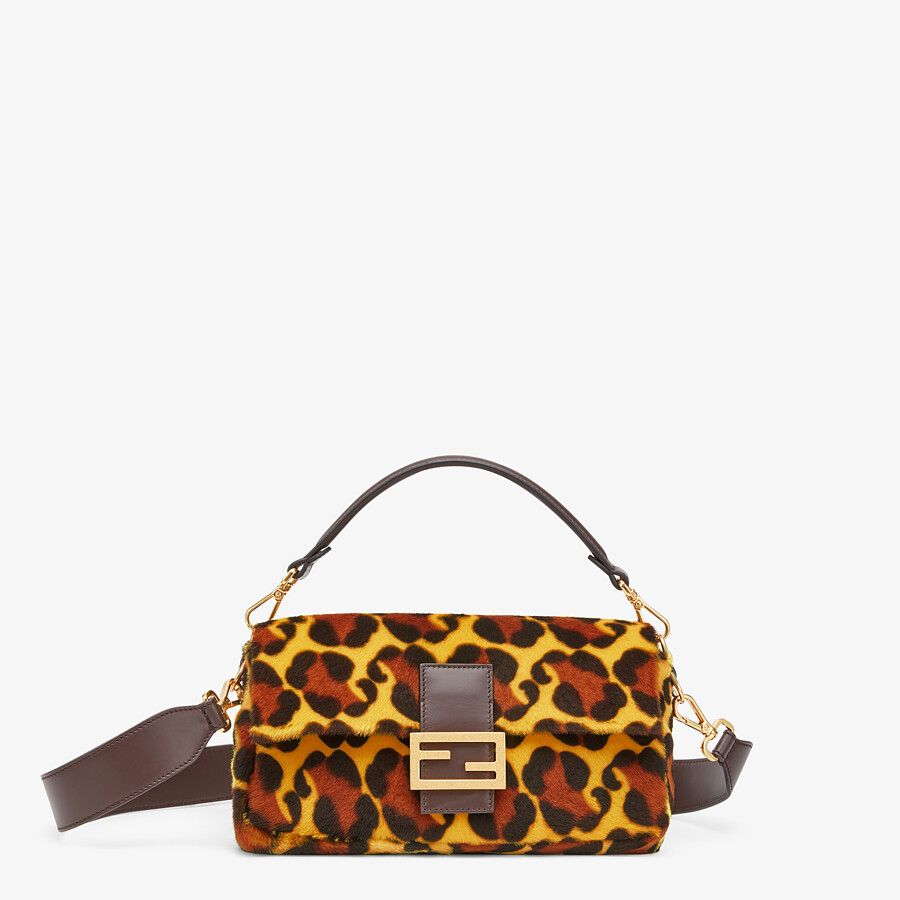 Fendi_옐로우 시어링 백