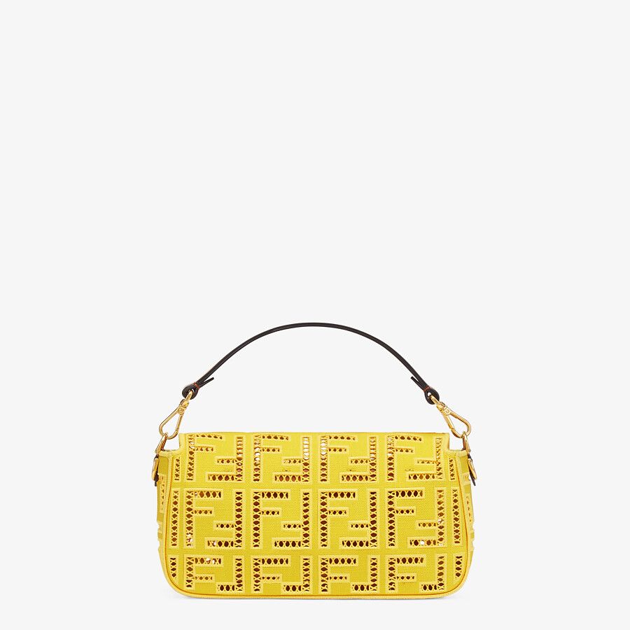 Fendi_옐로우 자수 캔버스 백 thumbnail