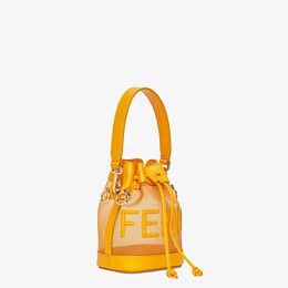 Fendi_오렌지 가죽 메쉬 미니 백 thumbnail