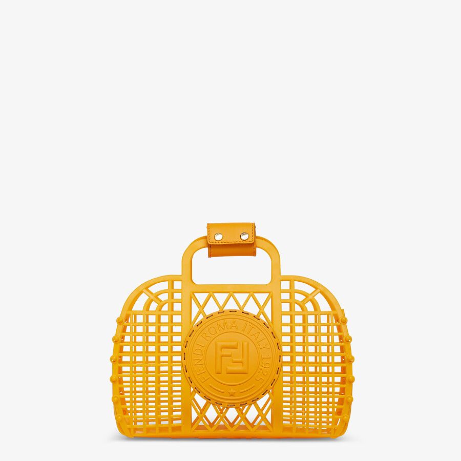 Fendi_오렌지 재활용 플라스틱 미니 백