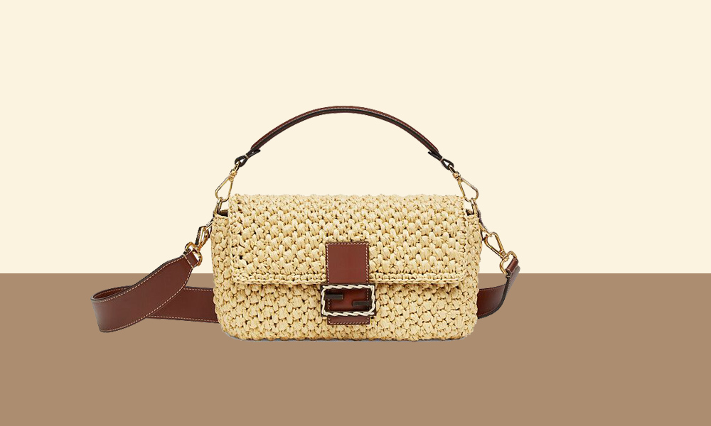 Fendi_우븐 스트로 백