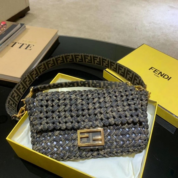 Fendi_자카드 패브릭 인터레이스 가방 thumbnail
