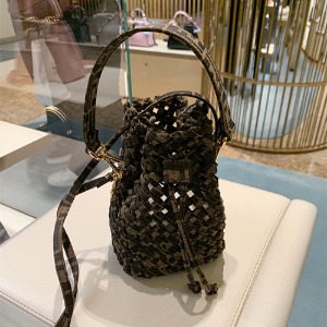 Fendi_자카드 패브릭 인터레이스 미니 백