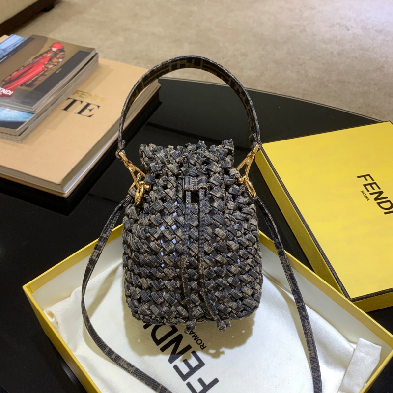 Fendi_자카드 패브릭 인터레이스 미니 백 thumbnail