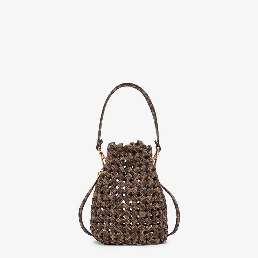 Fendi_자카드 패브릭 인터레이스 미니 백