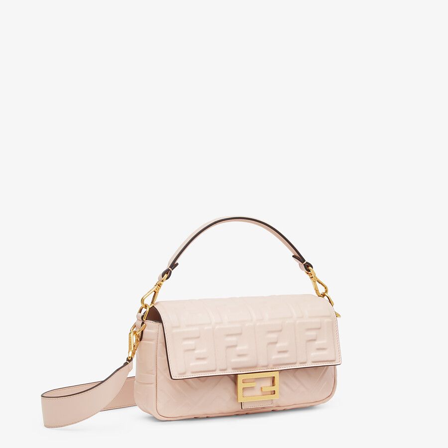 Fendi_핑크 FF 나파 가죽 백