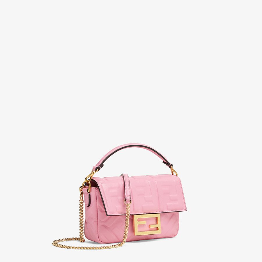 Fendi_핑크 나파 가죽 백