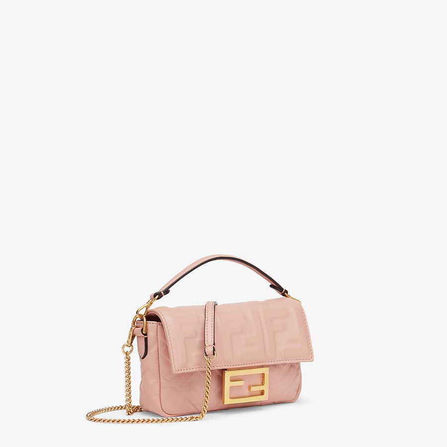 Fendi_핑크 나파 가죽 백