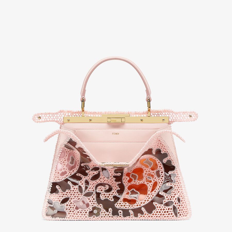 Fendi_핑크 레이스 백