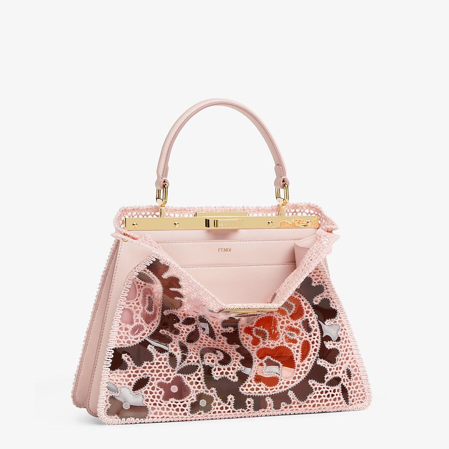 Fendi_핑크 레이스 백