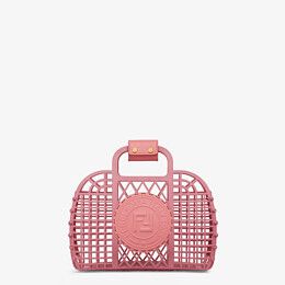 Fendi_핑크 재활용 플라스틱 미니 백