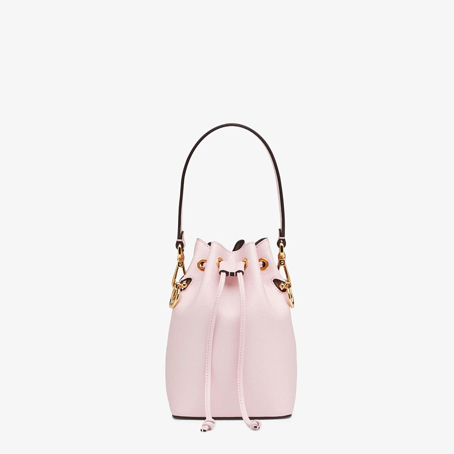 Fendi_핑크 컬러의 가죽 미니 백