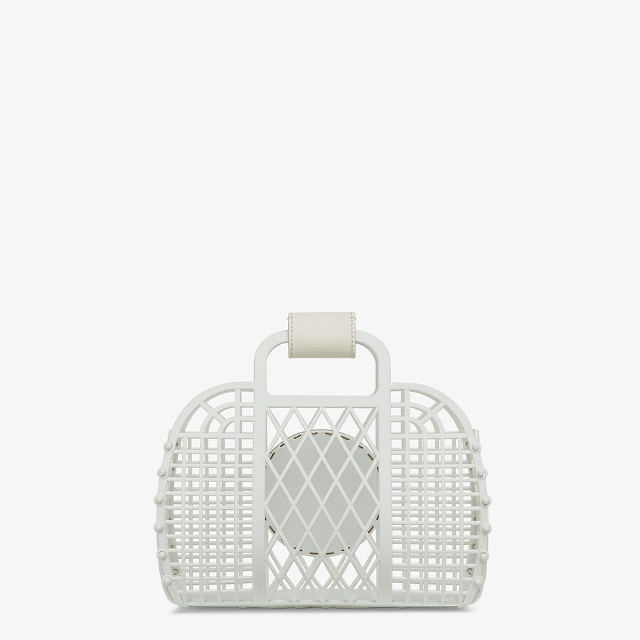 Fendi_화이트 재활용 플라스틱 미니 백