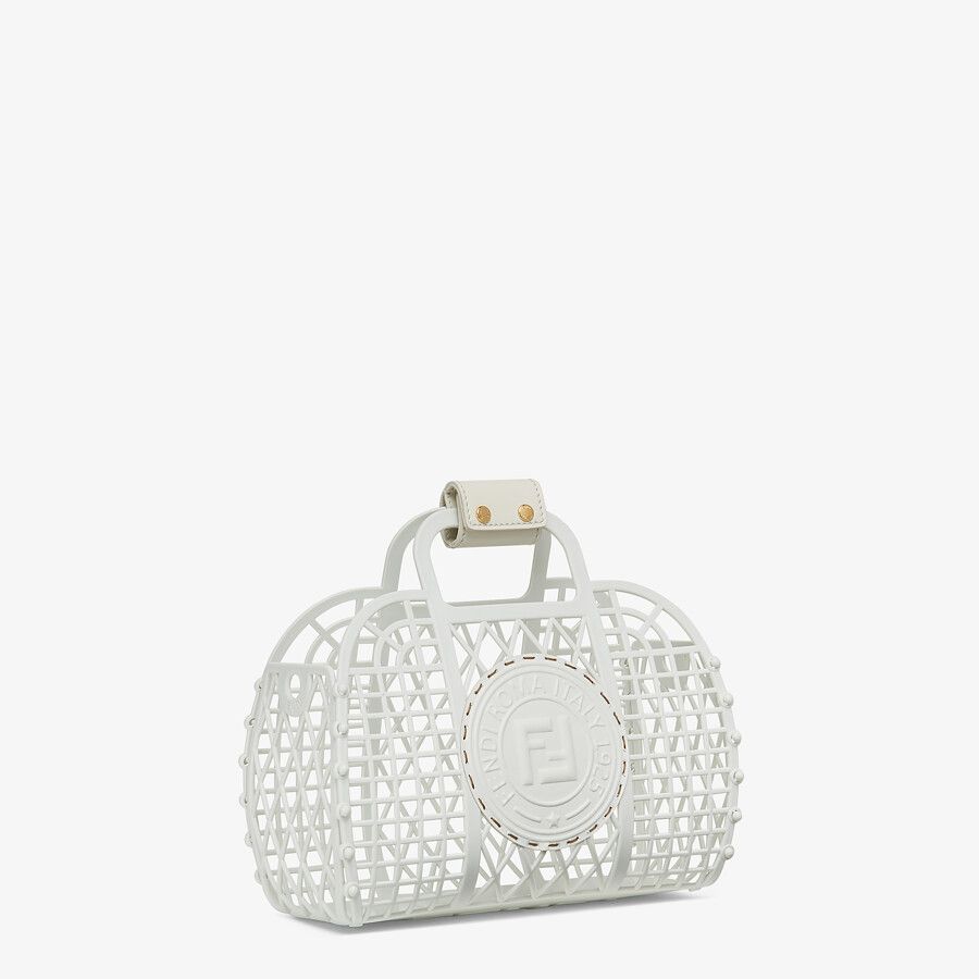 Fendi_화이트 재활용 플라스틱 미니 백